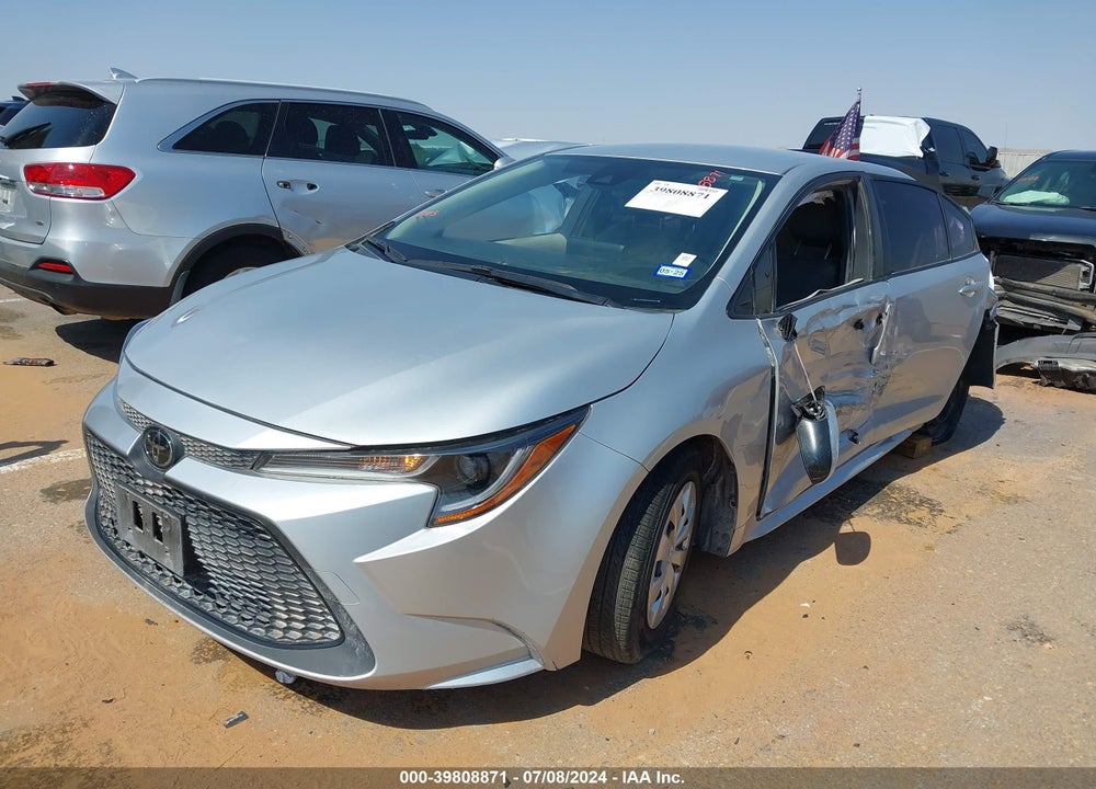 2022 TOYOTA COROLLA L VIN: JTDDPMAE0N3018017
