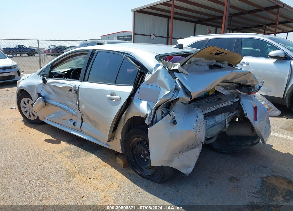 2022 TOYOTA COROLLA L VIN: JTDDPMAE0N3018017