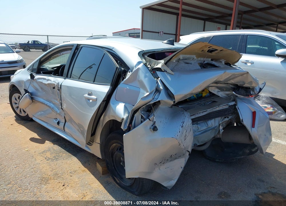 2022 TOYOTA COROLLA L VIN: JTDDPMAE0N3018017