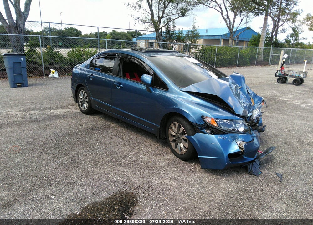 2009 HONDA CIVIC EX-L VIN: 2HGFA16989H332538