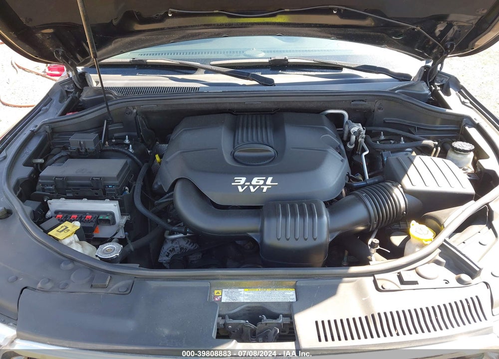 2012 DODGE DURANGO CREW VIN: 1C4RDJDG2CC118725
