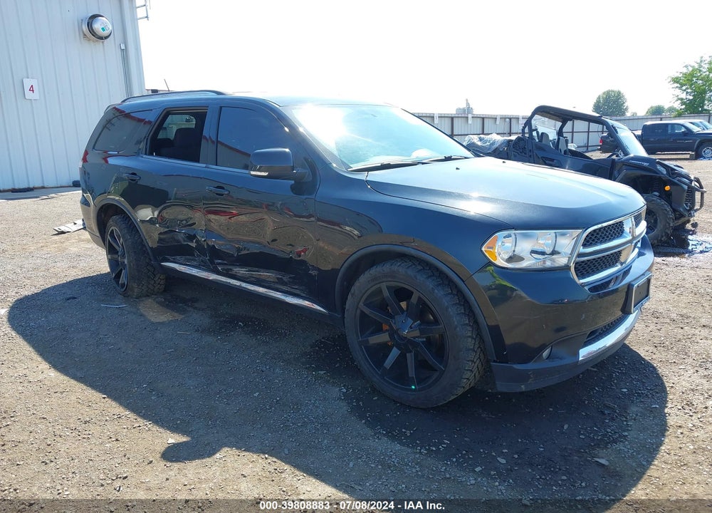 2012 DODGE DURANGO CREW VIN: 1C4RDJDG2CC118725