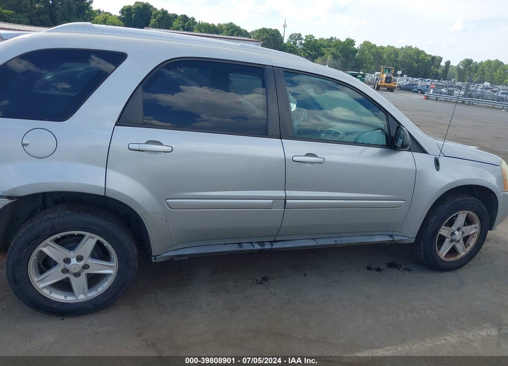 2005 CHEVROLET EQUINOX LT VIN: 2CNDL63F856052806