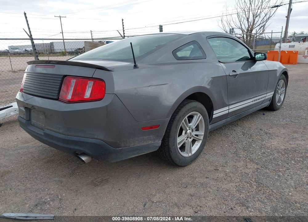 2011 FORD MUSTANG V6 VIN: 1ZVBP8AM3B5149932