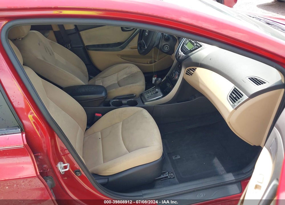 2013 HYUNDAI ELANTRA GLS VIN: KMHDH4AE2DU530380