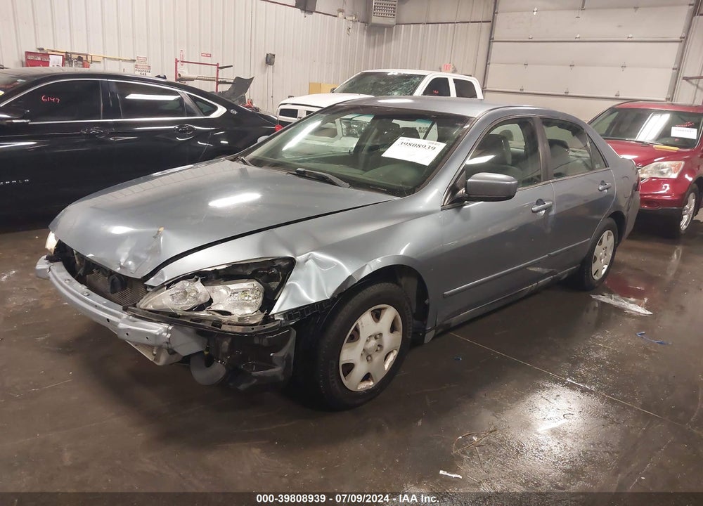 2007 HONDA ACCORD 2.4 LX VIN: 1HGCM56437A072776