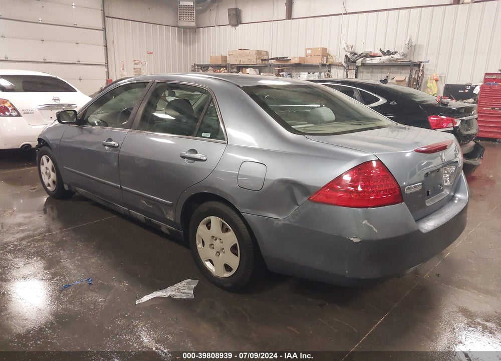 2007 HONDA ACCORD 2.4 LX VIN: 1HGCM56437A072776