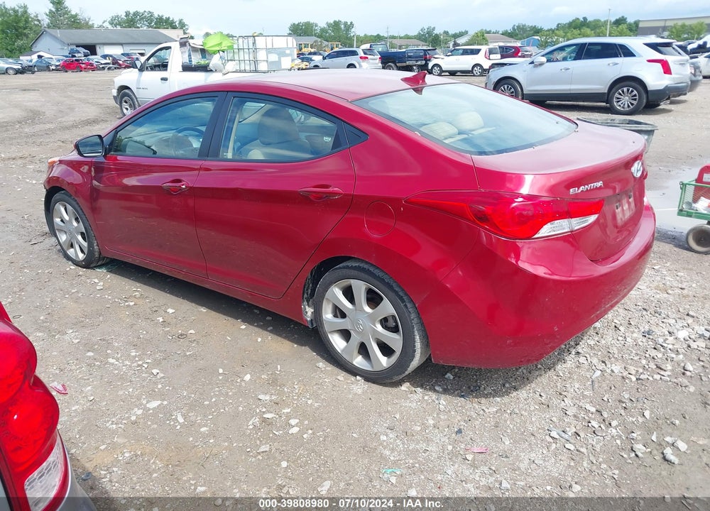 2011 HYUNDAI ELANTRA LIMITED (ULSAN PLANT) VIN: KMHDH4AE2BU102144