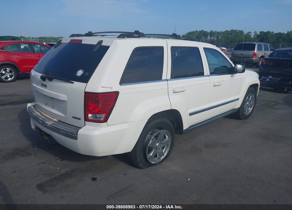 2007 JEEP GRAND CHEROKEE LIMITED VIN: 1J8HR58227C632625