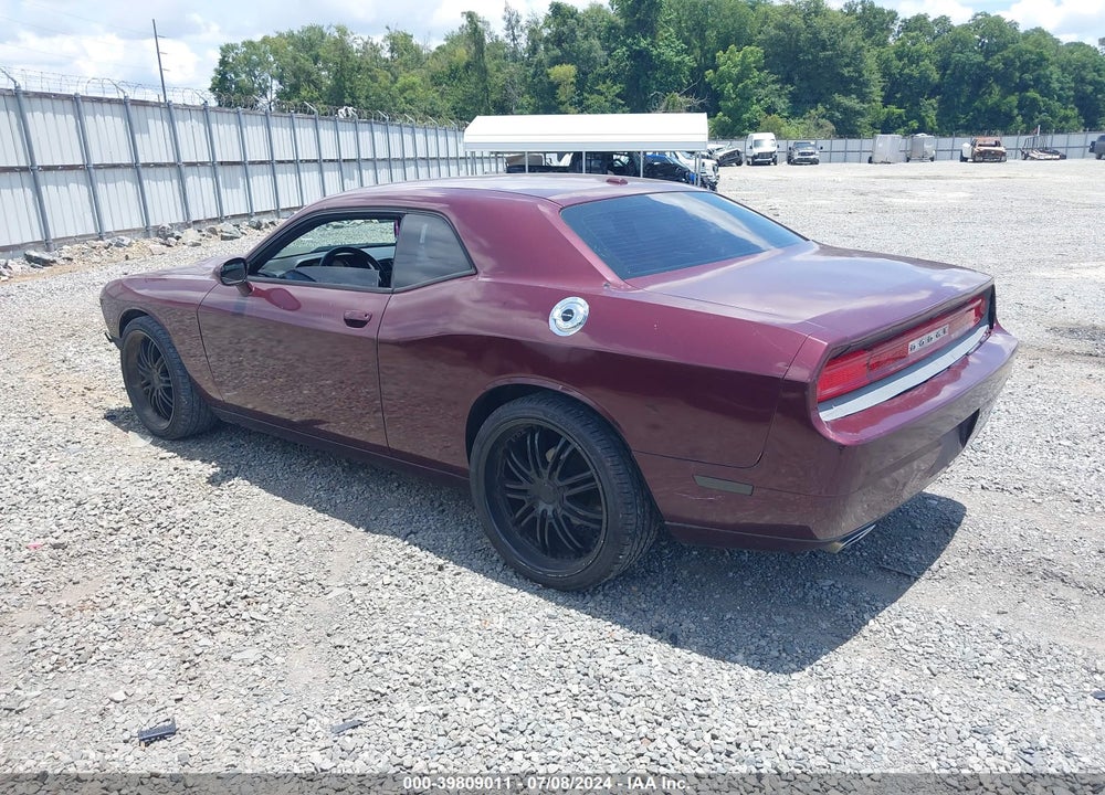 2014 DODGE CHALLENGER SXT VIN: 2C3CDYAG0EH204476