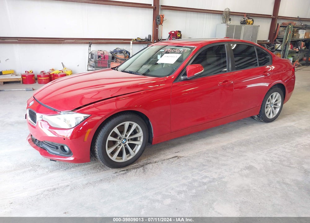 2016 BMW 320I XDRIVE VIN: WBA8E5G54GNU21961