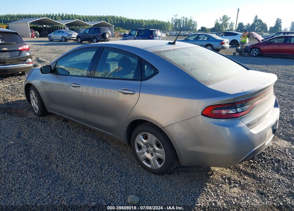 2016 DODGE DART SE VIN: 1C3CDFAA5GD544206