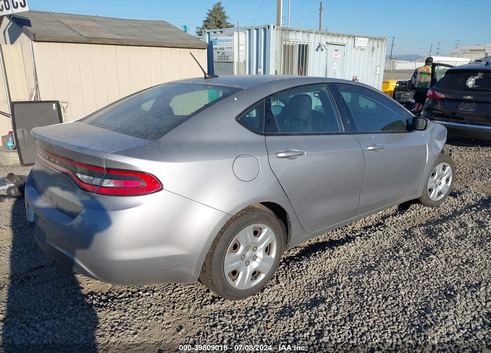 2016 DODGE DART SE VIN: 1C3CDFAA5GD544206