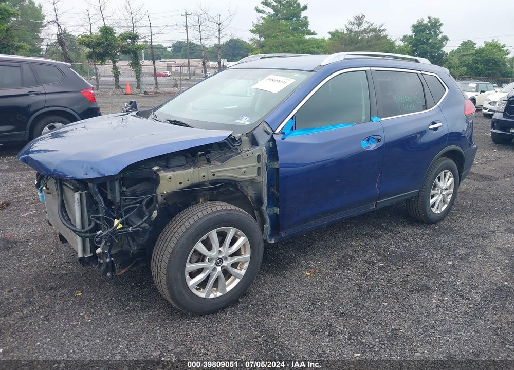2017 NISSAN ROGUE SV VIN: 5N1AT2MV8HC878844