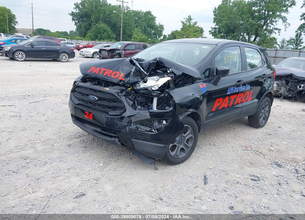 2022 FORD ECOSPORT S VIN: MAJ6S3FL8NC458730