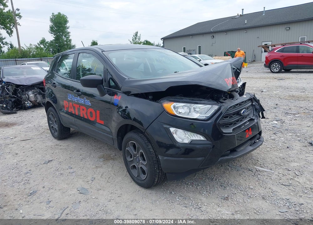2022 FORD ECOSPORT S VIN: MAJ6S3FL8NC458730