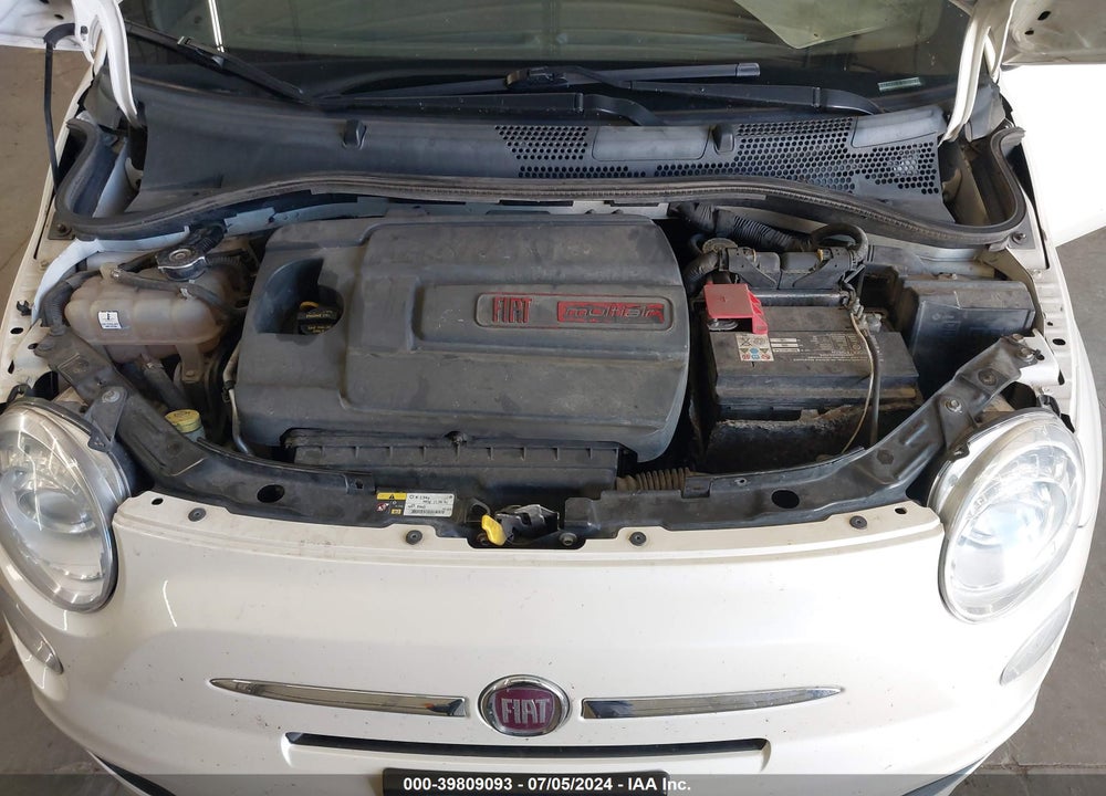 2012 FIAT 500 SPORT VIN: 3C3CFFBR9CT365282