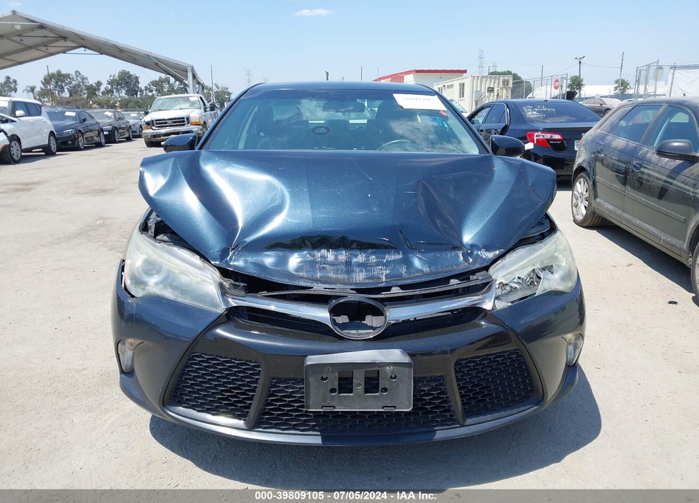 2015 TOYOTA CAMRY SE VIN: 4T1BF1FK1FU991504