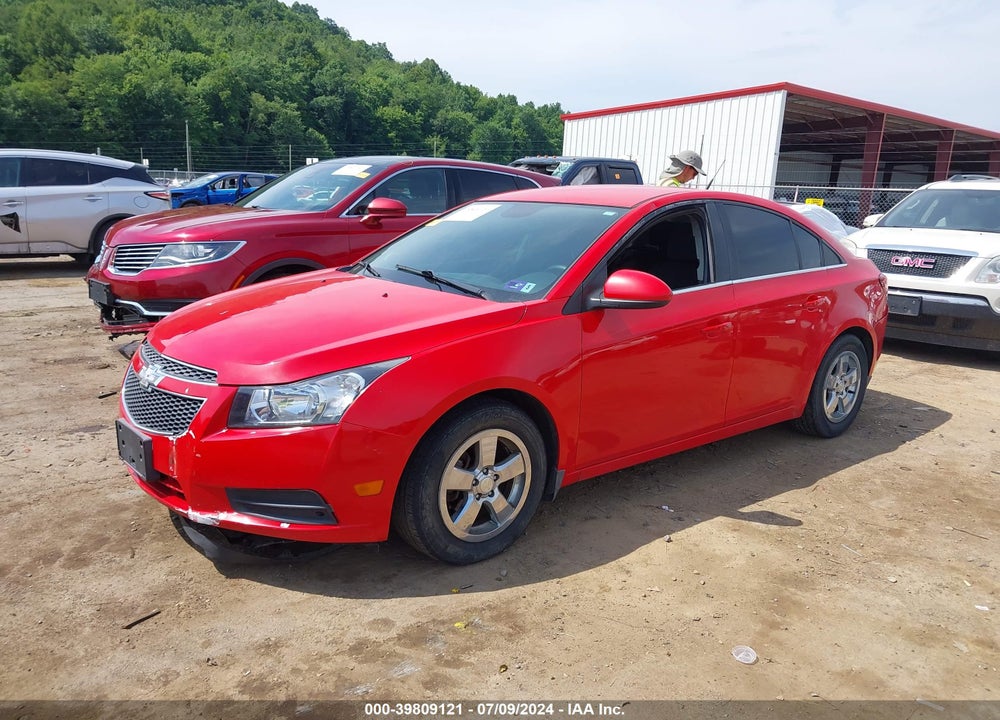 2014 CHEVROLET CRUZE 1LT AUTO VIN: 1G1PC5SB9E7471511