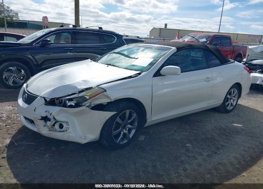 2007 TOYOTA CAMRY SOLARA SE VIN: 4T1FA38P77U113422