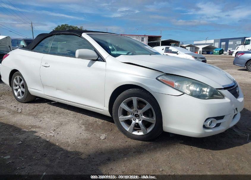 2007 TOYOTA CAMRY SOLARA SE VIN: 4T1FA38P77U113422