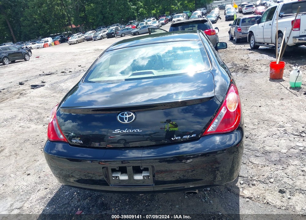 2005 TOYOTA CAMRY SOLARA SLE V6 VIN: 4T1CA30P35U053246