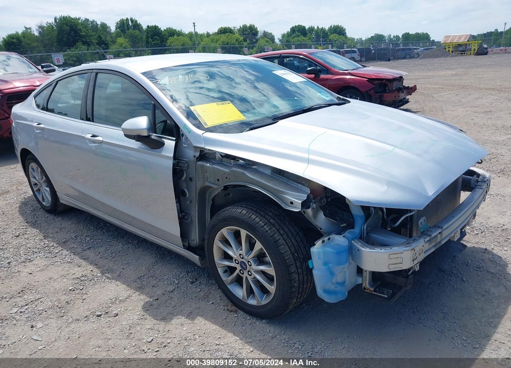 2017 FORD FUSION SE VIN: 3FA6P0H75HR390683
