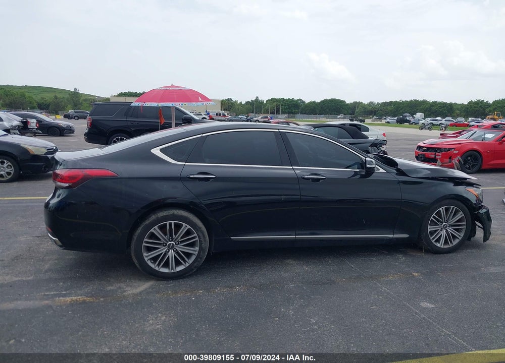 2018 GENESIS G80 3.8 VIN: KMHGN4JEXJU216476