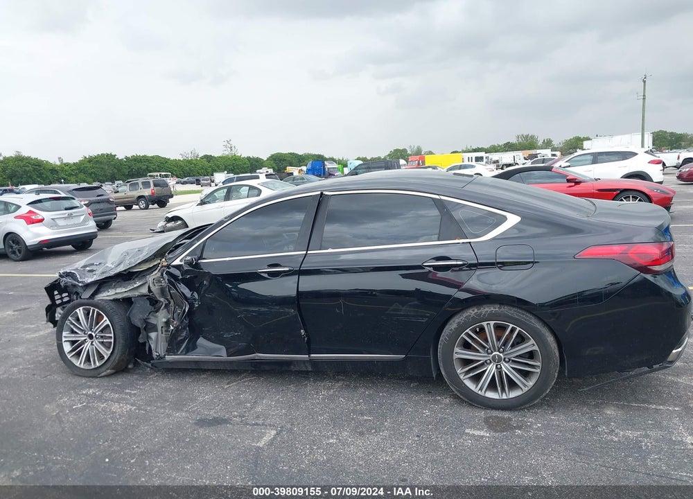 2018 GENESIS G80 3.8 VIN: KMHGN4JEXJU216476
