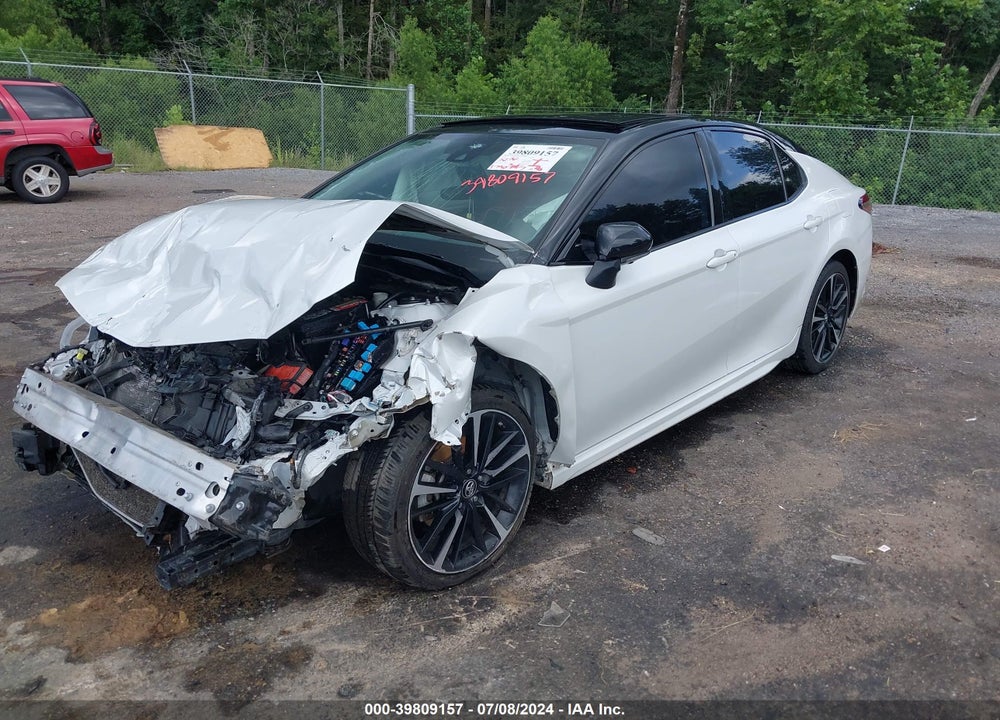 2019 TOYOTA CAMRY XSE V6 VIN: 4T1BZ1HK2KU023457