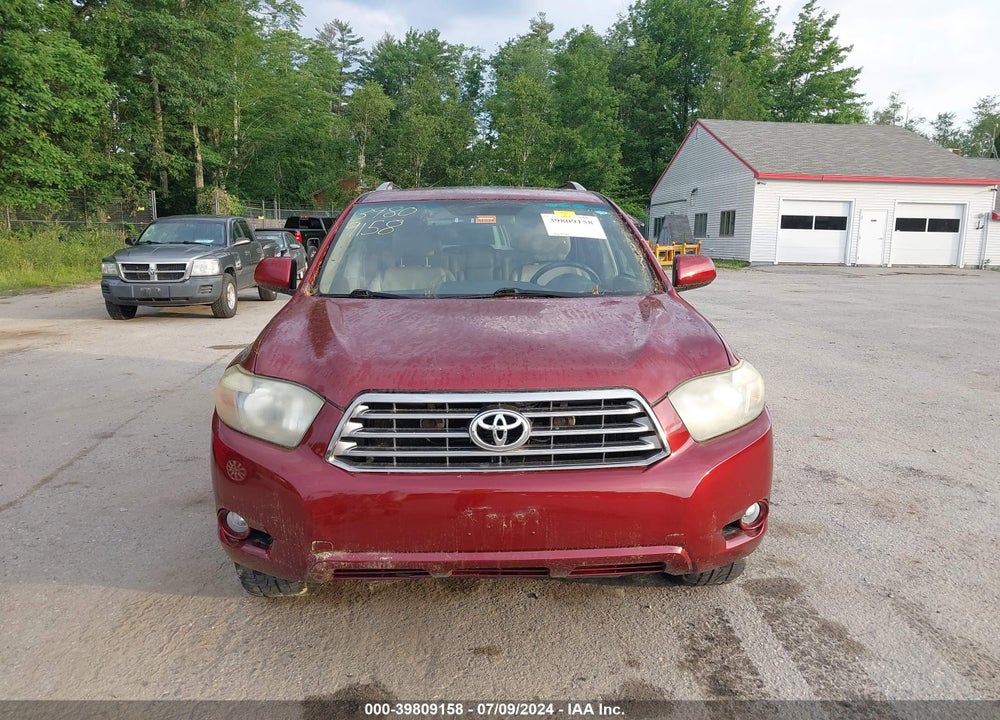 2008 TOYOTA HIGHLANDER SPORT VIN: JTEES43A582016184