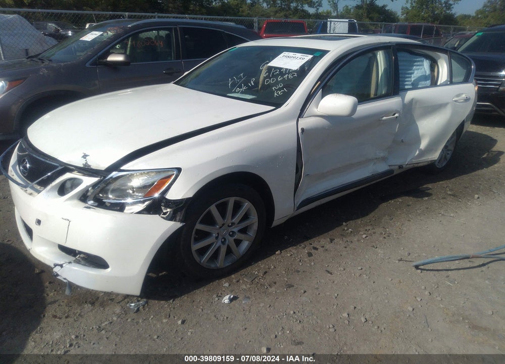2006 LEXUS GS 300 VIN: JTHCH96S160006982