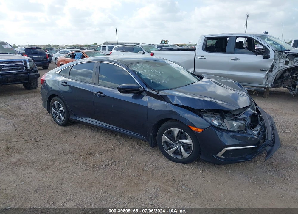 2021 HONDA CIVIC LX VIN: 2HGFC2F64MH501954