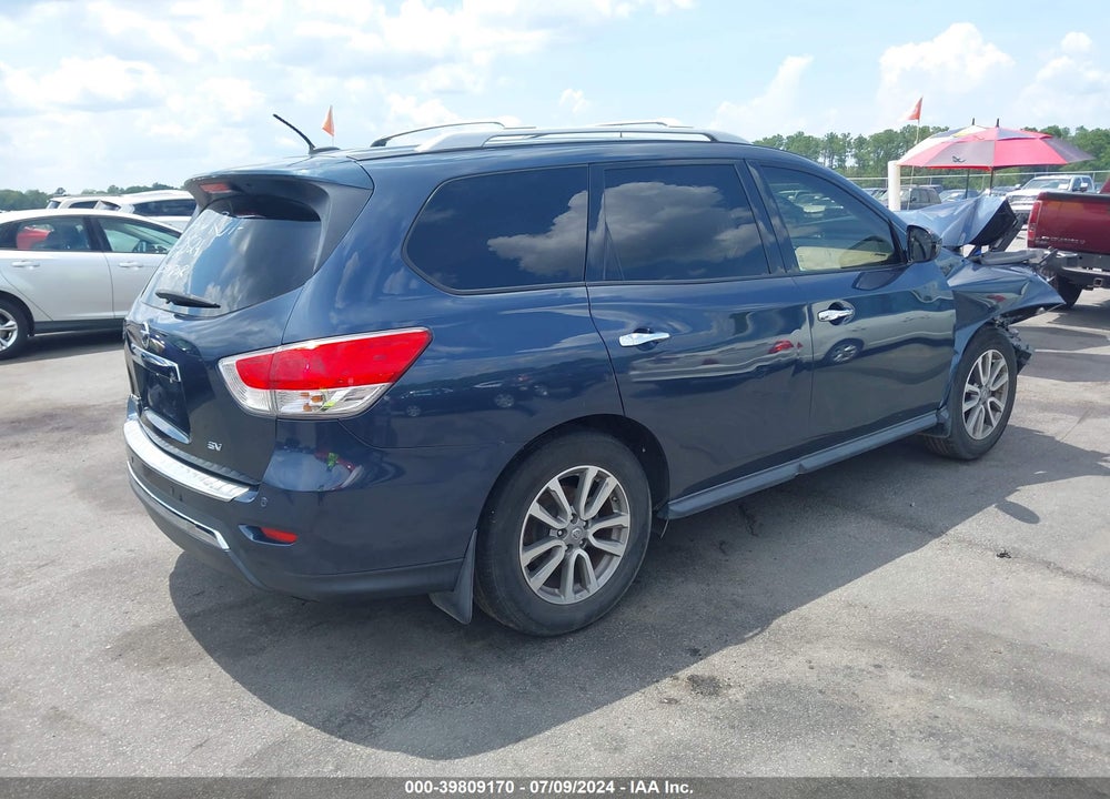2016 NISSAN PATHFINDER SV VIN: 5N1AR2MN1GC609534