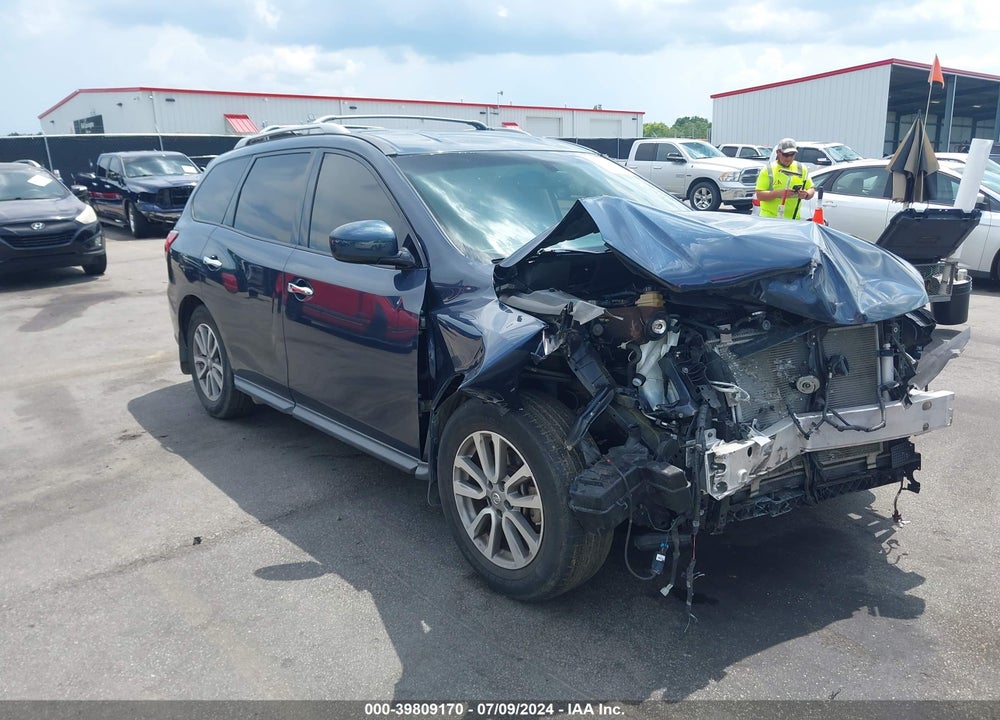 2016 NISSAN PATHFINDER SV VIN: 5N1AR2MN1GC609534