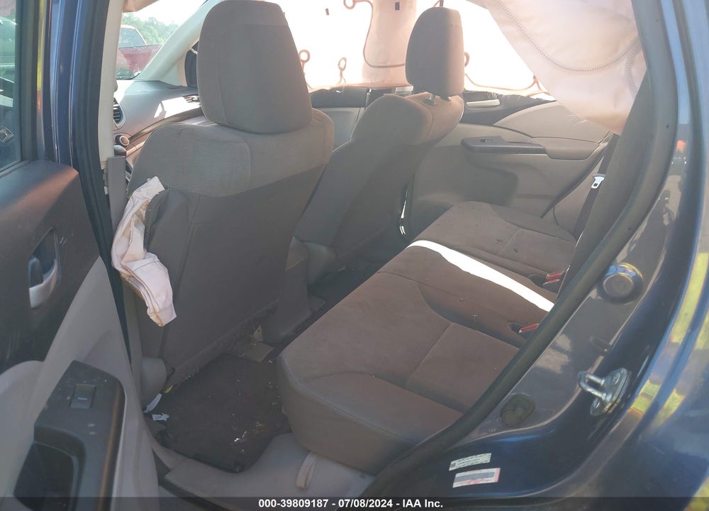 2012 HONDA CR-V LX VIN: 5J6RM3H38CL013524