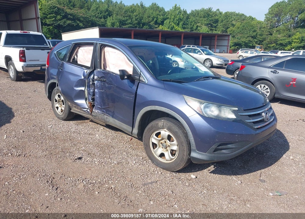 2012 HONDA CR-V LX VIN: 5J6RM3H38CL013524