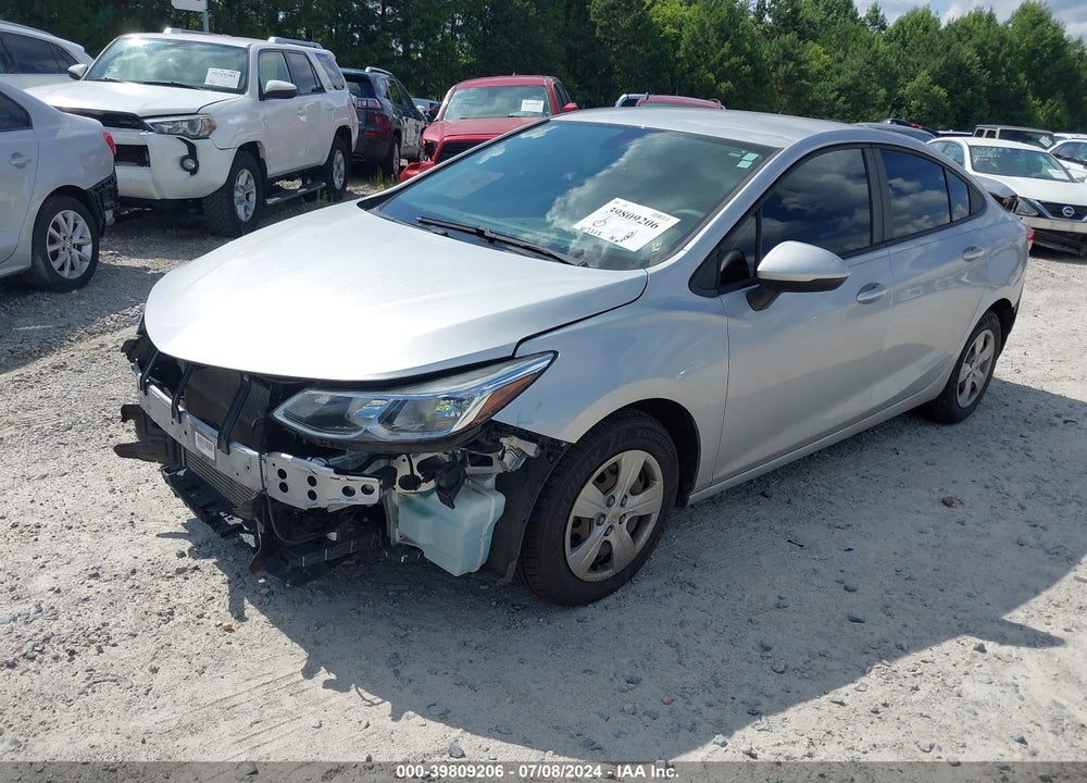 2017 CHEVROLET CRUZE LS AUTO VIN: 1G1BC5SM9H7273060