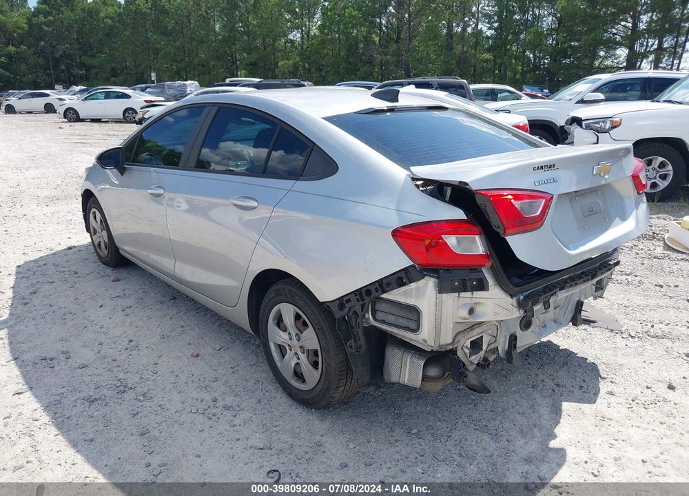 2017 CHEVROLET CRUZE LS AUTO VIN: 1G1BC5SM9H7273060