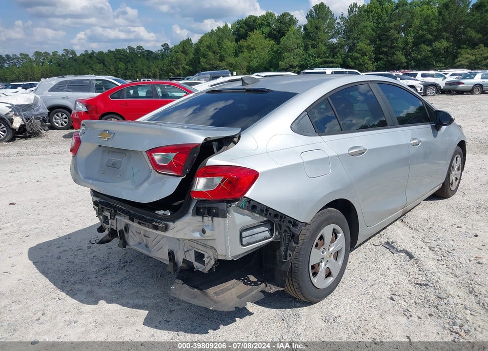 2017 CHEVROLET CRUZE LS AUTO VIN: 1G1BC5SM9H7273060
