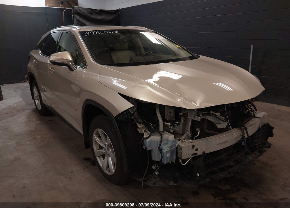 2016 LEXUS RX 450H VIN: 2T2BGMCA4GC002166
