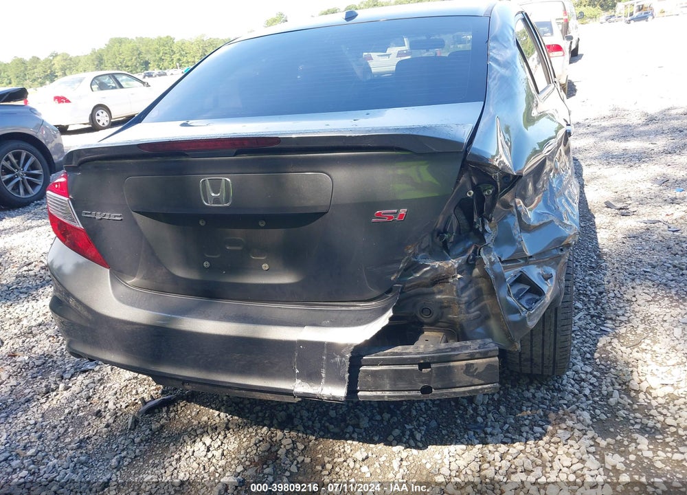 2012 HONDA CIVIC SI VIN: 2HGFB6E59CH703108