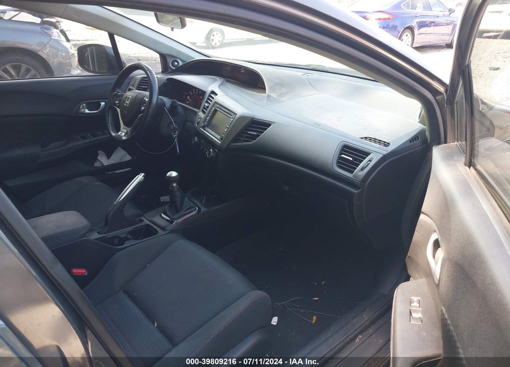 2012 HONDA CIVIC SI VIN: 2HGFB6E59CH703108