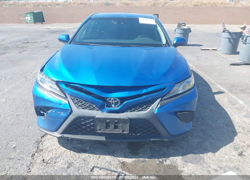 2018 TOYOTA CAMRY SE VIN: 4T1B11HKXJU153265