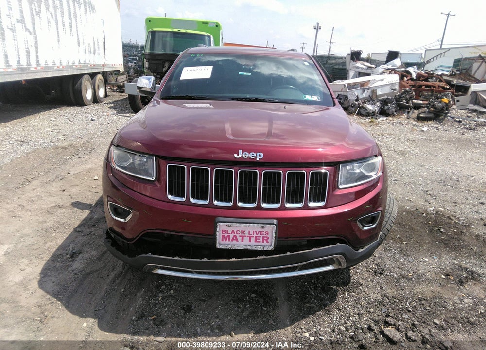 2016 JEEP GRAND CHEROKEE LIMITED VIN: 1C4RJFBG1GC365717