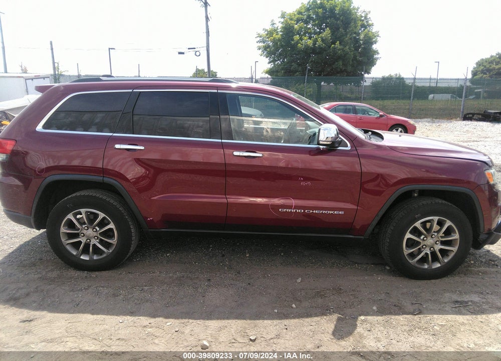 2016 JEEP GRAND CHEROKEE LIMITED VIN: 1C4RJFBG1GC365717