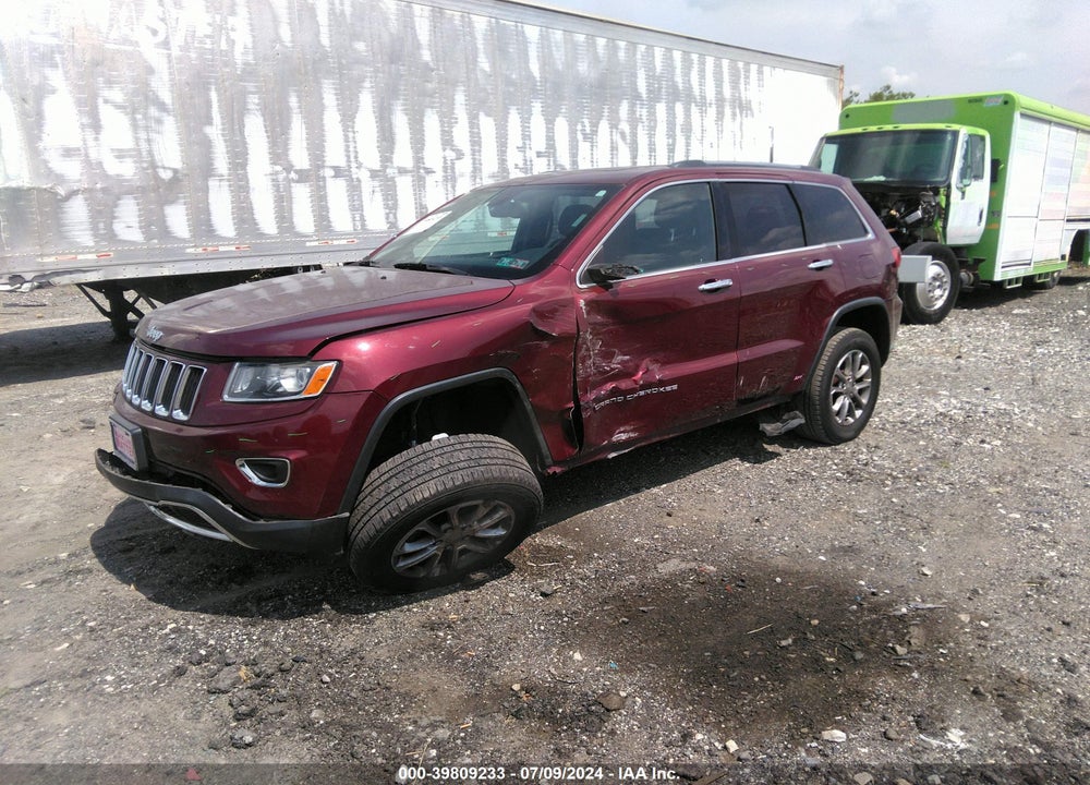 2016 JEEP GRAND CHEROKEE LIMITED VIN: 1C4RJFBG1GC365717