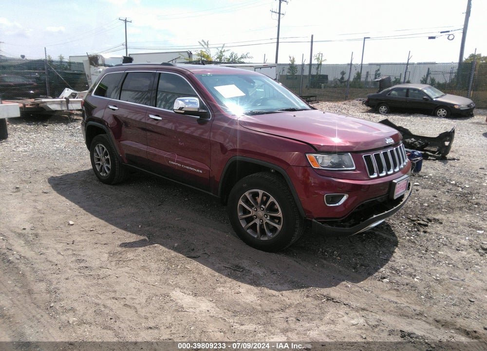 2016 JEEP GRAND CHEROKEE LIMITED VIN: 1C4RJFBG1GC365717