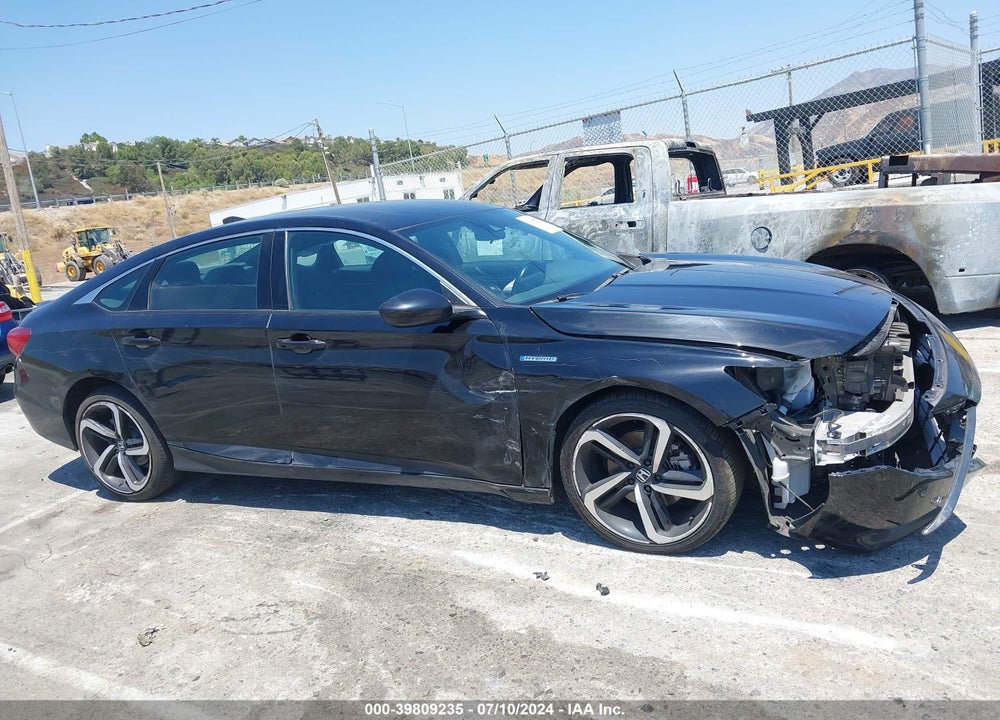 2022 HONDA ACCORD HYBRID SPORT VIN: 1HGCV3F29NA045384