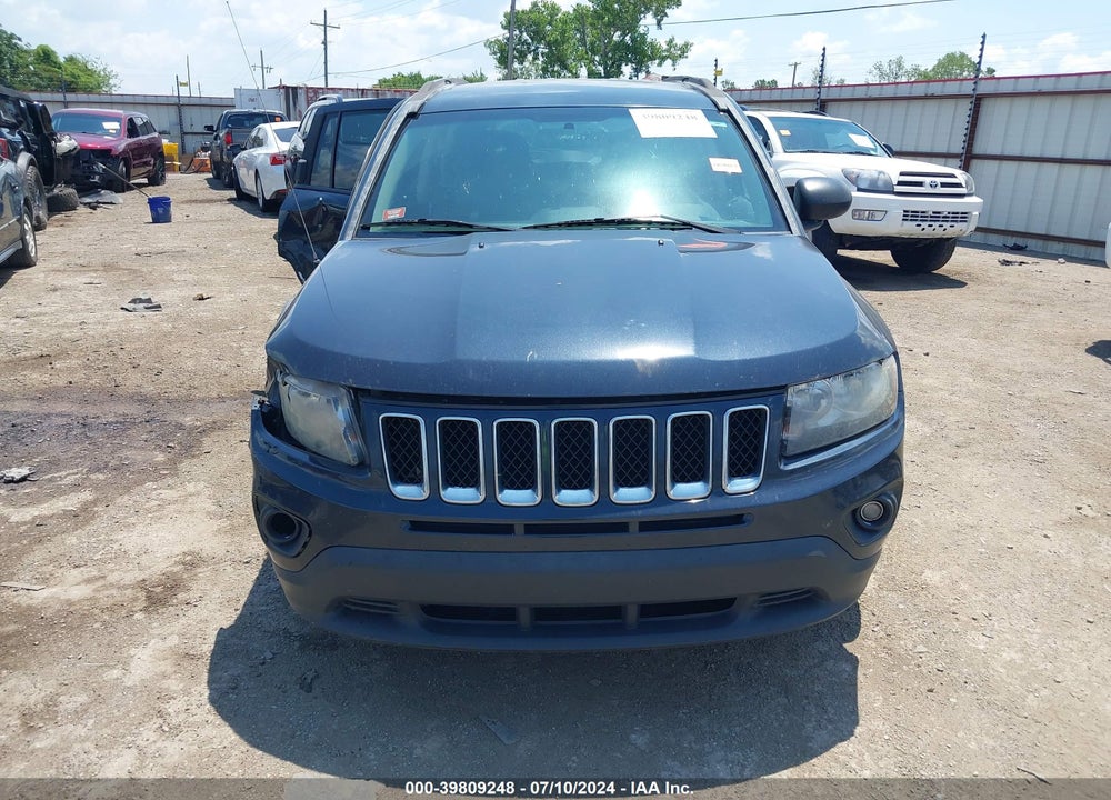2014 JEEP COMPASS SPORT VIN: 1C4NJCBB4ED890506
